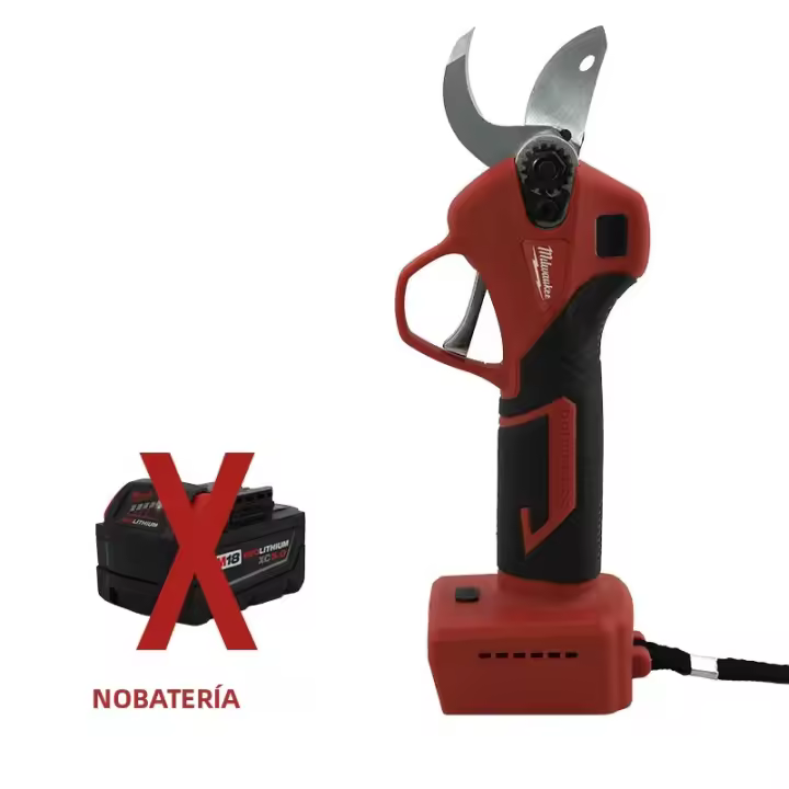Tijeras Eléctricas De Jardín Milwaukee 30mm Con Pantalla LED Herramienta De Corte Sin Cable Para Podar Árboles Y Bonsái - 1