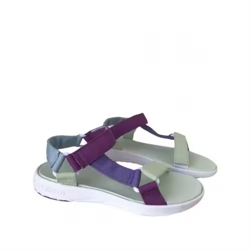 Sandalias mujer niña Kazu Nicoboco con cierre velcro ajustable goma confort antideslizante - 1