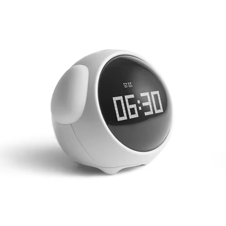 BIT Réveil électronique multifonctionnel pour Étudiants avec veilleuse Intelligent pour niños (Blanc) pd8.cc - 1