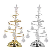 Lámpara De Árbol De Navidad Decorativa LED Luces Nocturnas Pequeñas De Cristal Adorno Decorativo Para Regalo Año Nuevo - details 1