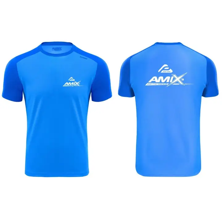 Camiseta manga corta azul AMIX performance talla XL - 1