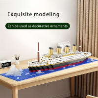 Juguete De Construcción De Partículas Micro Titanic Barco Crucero Puzzle Para Niños Modelo Grande De Barco Unisex Sin Batería - details 2
