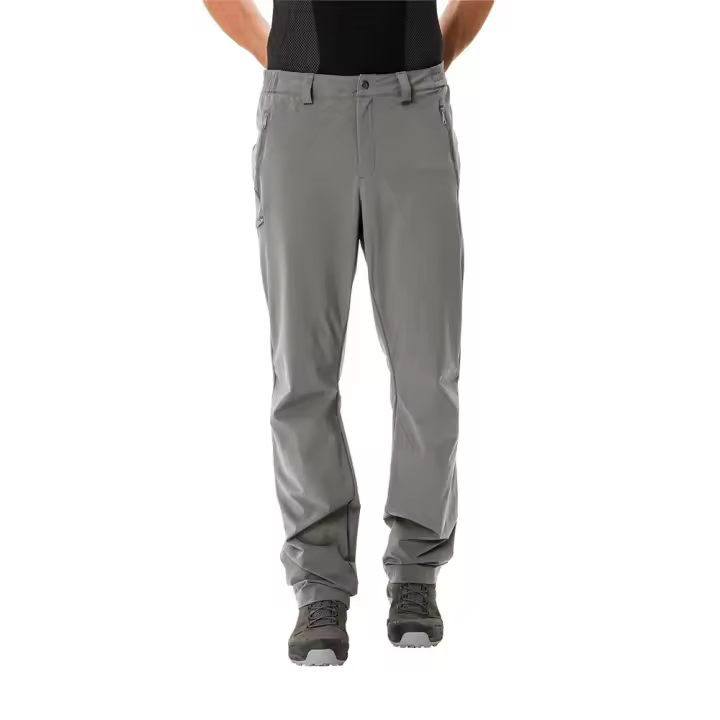 Vaude Pantalones Farley Stretch Iii Gris - 1