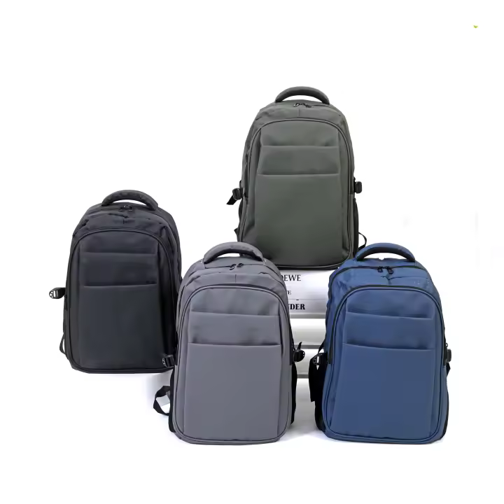 J.S ONDO MOCHILA TIPO TELA PARA HOMBRE Mochila Escolar Mochila de Viaje Negocios Trabajo Diario Antirrobo Impermeable Grande Mochila Ordenador CLASICO 19pulgadas - 1