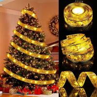 Luces De Enredadera LED Para Decoración De Navidad Y Año Nuevo Adornos Para Árbol De Navidad Y Hogar Cuerda De Luz De Navidad Multicolor Tamaño 2M 5M 10M - details 6