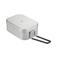 Caja De Almuerzo Campingmoon Plegable De Aluminio 650ml / 1300ml Con Mango Para Camping Picnic Contenedor Bento De Acampar - details 0