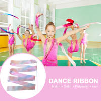 1/2 Pcs Cinta De Danza Plateada Profesional 2m Para Gimnasia Rítmica Y Baile Equipamiento De Entrenamiento Para Niños Y Niñas - details 7
