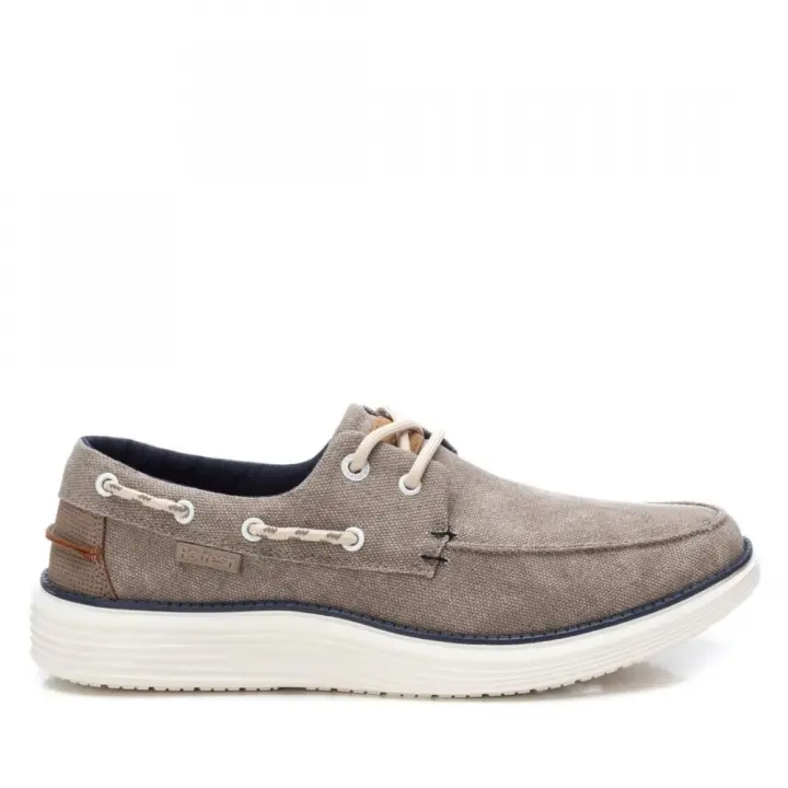 Zapatillas lona hombre REFRESH 172471 03 ZAPATO CASUAL LONA TAUPE 34491 25V - 1