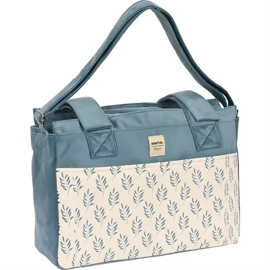 BOLSO ADAPTABLE A CARRITO DE BEBE SAFTA ACCESORIOS BEBE "LEAVES" - 1