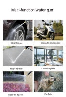 Accesorios De Riega Jardín Gun De Agua De Alta Presión Para Lavar Coche Herramientas De Jardinado Sprinkler Para Macetas - details 13