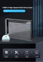 Carcasa De Disco Duro Externo USB 3.0 2.5 Pulgadas UTHAI SSD SATA Serial Port Micro Interface Sin Herramientas Para Mobile - details 0