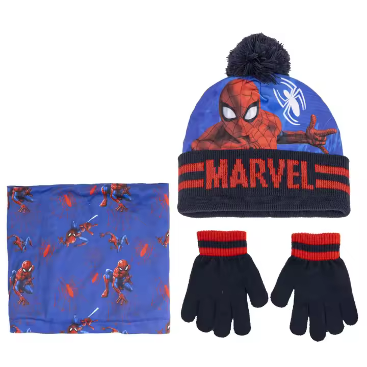 MARVEL - SPIDERMAN SET REGALO PARA NINOS,REGALO,INVIERNO - 1
