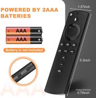 Control Remoto De Voz De Repuesto (2ª GÉN) L5B83H Con Control De Potencia Y Volumen Adecuado Para Fire TV Cube Y Fire TV Stick 2ª Géneración - details 7