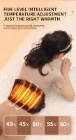 Masajeador De Lumbar Inalámbrico Jinkairui Con Calor Y Vibración Cinturón De Masaje Para Espalda Y Abdomen Soporte De Tracción Lumbar Alfombrilla Calentadora - details 4