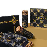 Juego De 4 Boxers Para Hombre Estilo Nuevo Antibacteriano Transpirable Impresión Shorts De Cintura Baja Para Jóvenes - details 2