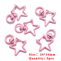 iYOE Llavero De Langosta Rosa Con Correa De Cuerda Y Anillo De Salto Para Conectores De Llaveros De Joyería Hechos De Metal - details 9