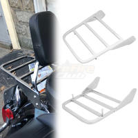 Soporte Trasero Para Motocicleta Yamaha V-Star 400 650 1100 Classic 1998-2013 Barra De Apoyo Trasero Y Maletero De Lujo De Acero Cromado - details 0