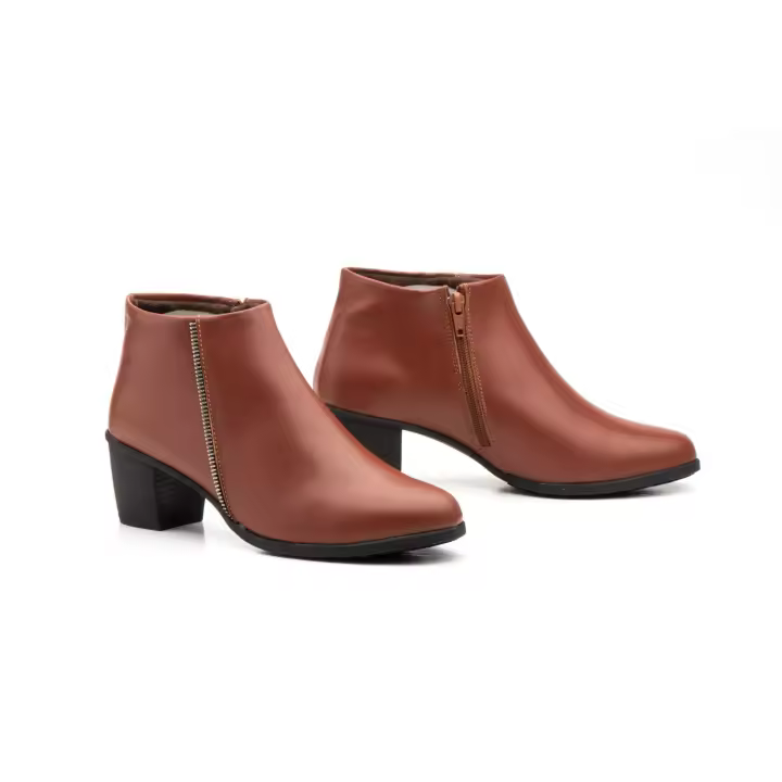 MºCT-441 NEGRO-CUERO-BURDEOS-MARRON  Hecho en España Botín Mujer Piel Negro Numeración: 35-41 Marca: Cutillas BOTIN EN PIEL CON FORRO DE TEJIDO SUAVE PARA MAYOR CONFORT SUELA CON TACON MEDIANO DE GRAN COMODIDAD CIERRE CON CREMALLERA PARA FACIL COLOCACION - 1