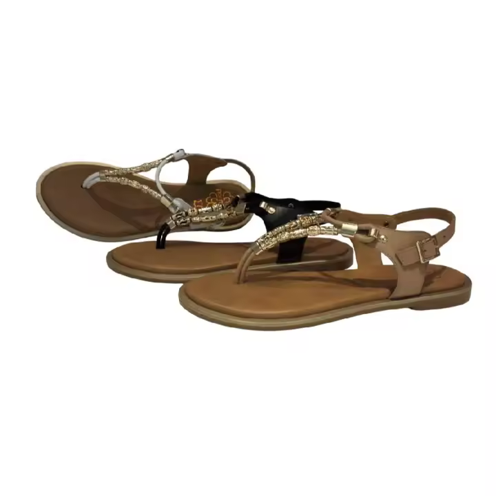 Calzado Sandalias marca Porronet modelo 3112-014-112A para mujer en color blanco - 1