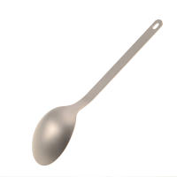 Cuchara De Titanio TOMSHOO Para Uso Doméstico Y Camping Platos Y Cucharas De Titanio Para Exteriores Sin Plegar Sin Descartables - details 20