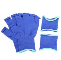 Guantes protectores de fitness, equipos de mancuernas masculinas y femeninas, barras horizontales, entrenamiento de ejercicio de medio dedo, Pull - up - details 2