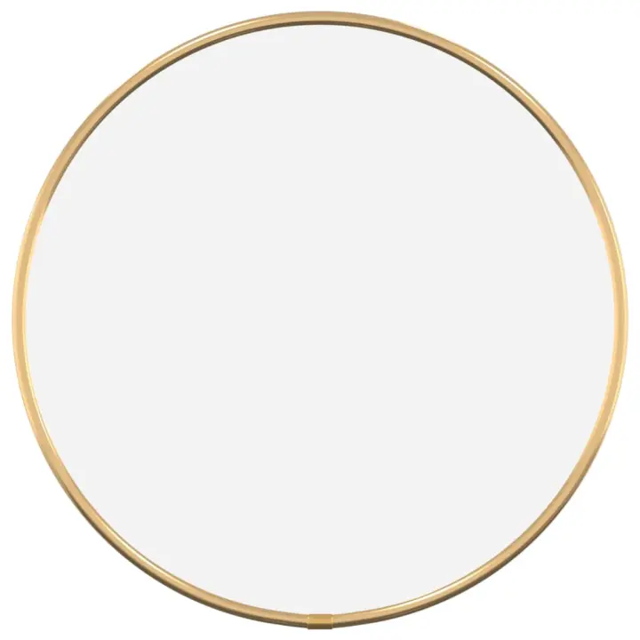 Espejo bañoEspejo de pared redondo dorado Ø 30 cm - 1