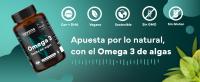 Omega 3 Vegetal - 60 perlas veganas - 1000mg de DHA por Dosis - Contribuye al Funcionamiento Normal del Cerebro - Con Vitamina E - Favorece el mantenimiento óptimo de la visión - SEVENS NUTRITION - details 2