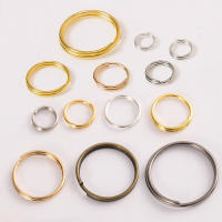 200pcs Anillos Abiertos Para Llaveros Con Doble Anillo Círculo Portador Conectores De Metal Para Joyería Y Manualidades - details 2