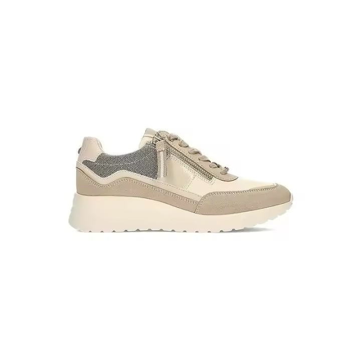 Mustang - Zapatillas con Cuña en Color Beige para Mujer - 1