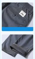 Pantalones Casuales Para Hombre Verano 2024 Lyocell Estirables Ligeros Y Suaves Moda Negocios Transpirables Pantalones Slim De Cierre De Cremallera - details 17
