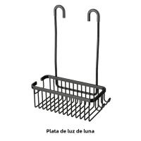 Estante De Ducha De Acero Inoxidable Con Gancho Para Baño Pequeño Instalación En Pared Práctico Y Conveniente - details 2