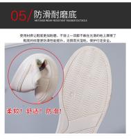 Zapatillas De Mujer Casual Para Otoño Zapatos De Caminar Planos Con Cordones Alta Calidad Moda Suela Baja Para Oficina Y Tiempo Libre - details 8