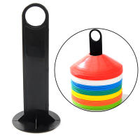 Soporte De Conos De Fútbol En Plástico Negro Para Entrenamiento Deportivo Almacenamiento De Discos Marcadores Racks De Barra - details 0