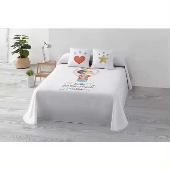 BL BELUM - Colcha Bouti Tamaño 190x270 Tamaño Adecuado - Colcha Bouti Diseño y Estilo junto con Calidad del Material - Colcha Bouti Tacto Extrasuave Sostenibilidad y Producción Ética - Colcha Bouti 100% Made in Spain - 1