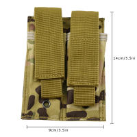 M Bags De Revólver Doble Táctico Molle Bolsa De Revólver 9mm Porta Linterna Y Holster Accesorios De Caza Para Mochila - details 7