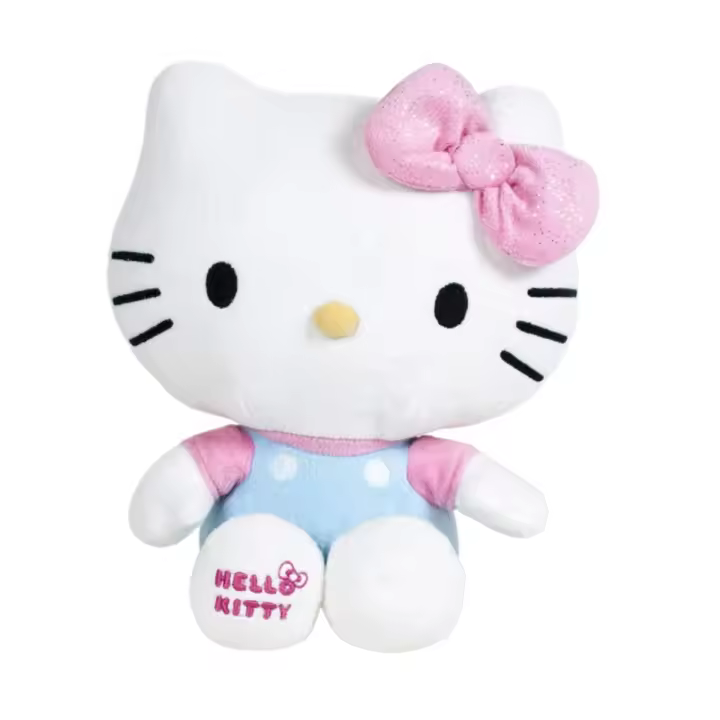 PELUCHE HELLO KITTY - LAZO BRILLANTE ROSA, 760014025, TIENDA CON LICENCIA OFICIAL - 1