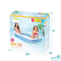 Piscina hinchable rectangular 166x100x25 cm INTEX - details 6