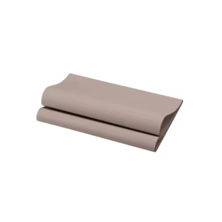 Servilleta Bio Desechable (40 x 40 cm - Greige - 60 Uds) - 1