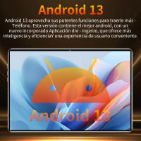 2025 5G Nueva tablet de 10,1 pulgadas Android 13.0 20000mAh 16GB Ram 1TB ROM WiFi 14 tableta nuclear Rojo Global - details 2