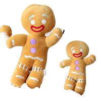 Muñeco De Mantequilla De Gengibre Peluche Suave Muñeco De Cookie Decoración De Habitación Regalo De Cumpleaños Para Todas Las Edades - details 4