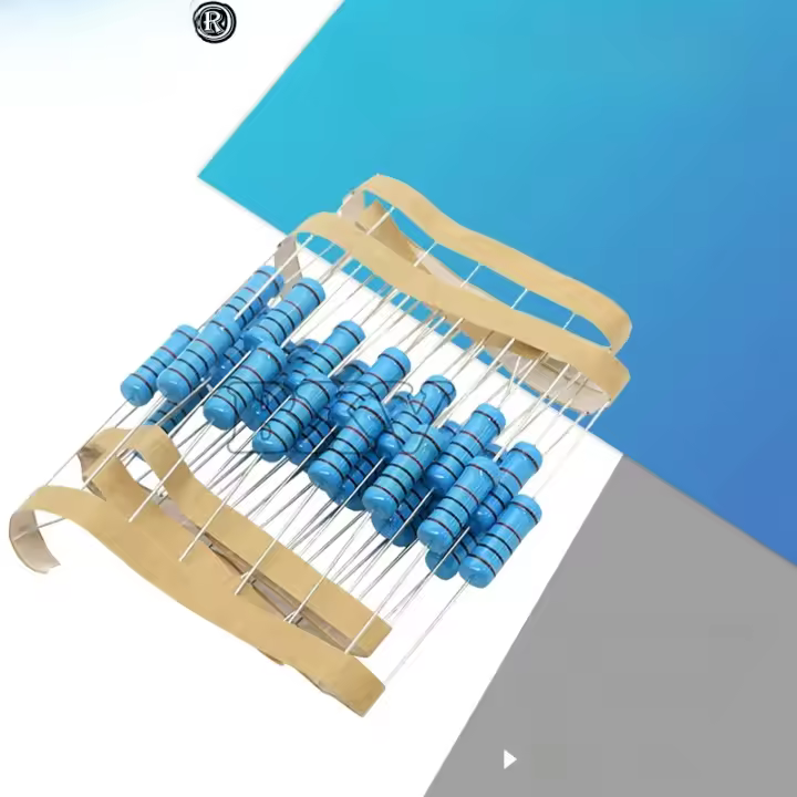 10PCS Resistores De Película Metálica 3W 1% Rango De Ohm 1R ~ 1M Variados Valores De Resistencia Para Electrónica - 1