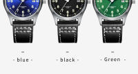 Reloj Automático Para Hombre ADDIESDIVE C3 Super Luminoso 20Bar Impermeable NH35A 316L Acero Inoxidable Con Correa De Cuero Display Numeral Arábigo - details 5