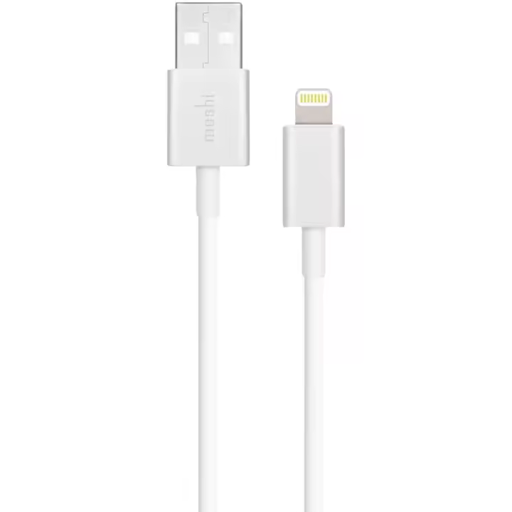 Cable USB con conector Lightning BlancoÊ (1 m) - 1