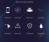 Mochila Inteligente LED 15.6 Pulgadas Para Negocios Y Viajes Con Pantalla Mochila Multimedia Para Hombres Y Mujeres Estilo Moderno - details 0
