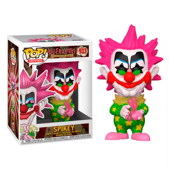 Figura Pop Killer Klowns From Outer Space Spikey-Figura de Vinilo Coleccionable - Idea de Regalo- Mercancia Oficial - Juguetes para Niños y Adultos - Movies Fans - Muñeco para Coleccionistas y Exposición - 1