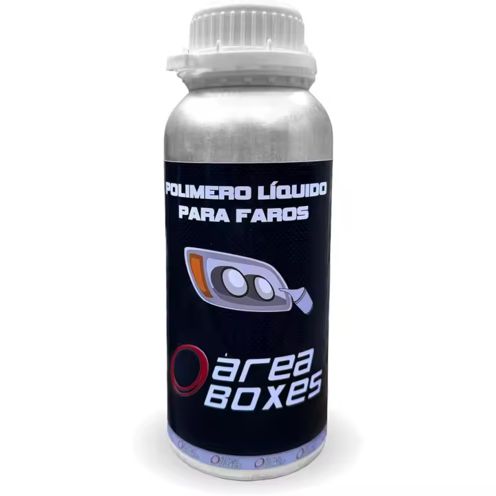 AREABOXES - Restauración Faros Coche – Polímero Líquido Profesional, Fácil y Rápido, Completo - 1