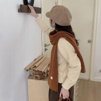 Bufanda Clásica Elegante Para Mujer Invierno Suave Térmica Versátil Coreana Pareja Estudiante Tejida Cálida Femenina Chaqueta Hombre - details 19