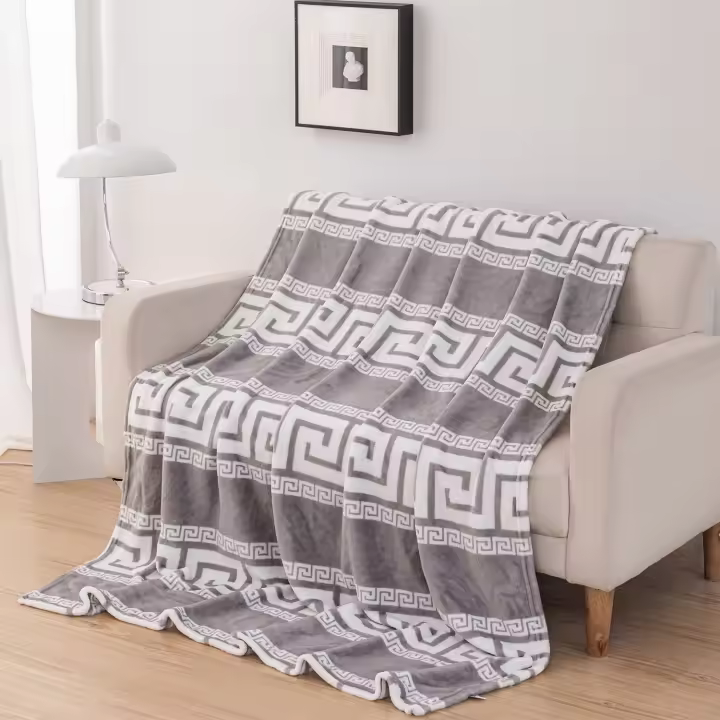 GREATOYAR Manta de Franela para Sofá, Manta de Franela para Cama, Manta para Mascotas, Mantas Ligeras, Extra Cálido, Sobrecama, Caliente, Transpirable para Invierno, Patrón Aleatorio, Stock de Liquidación, - 1
