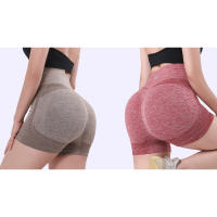 Shorts De Verano Para Mujer Cintura Alta Yoga Workout Leggings Scrunch Butt Elastic Casual Deporte Fitness Sin Costuras - details 3