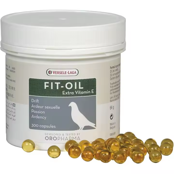 FIT OIL OROPHARMA VERSELE LAGA Aceite de Hígado de Bacalao con Vitamina E 300 Perlas - 1